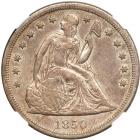 1850-O Liberty Seated Dollar. NGC EF45