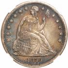 1859-O Liberty Seated Dollar. NGC AU58