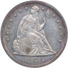 1841 Liberty Seated Dollar. PCGS MS63