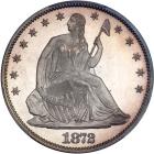 1872 Liberty Seated Half Dollar. PCGS PF66