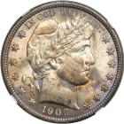 1906 Barber Half Dollar. NGC MS65