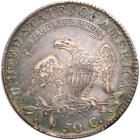 1818/7 Capped Bust Half Dollar. Small 8. PCGS AU50 - 2