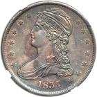 1837 Capped Bust Half Dollar. NGC AU58