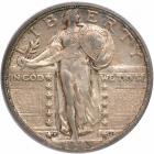 1923-S Liberty Standing Quarter Dollar. PCGS AU55