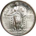 1917 Liberty Standing Quarter Dollar. Type 1. PCGS MS66