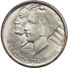 1935-D Arkansas Half Dollar. PCGS MS67