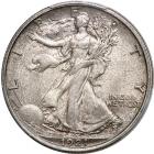 1921-D Liberty Walking Half Dollar. PCGS MS63