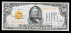 1928, $50 Gold Certificate. VF