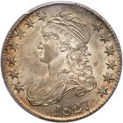 1827 Capped Bust Half Dollar. Square base 2. PCGS MS62