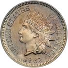 1862 Indian Head Cent. PCGS PF64