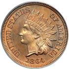 1864 Indian Head Cent. Bronze. PCGS PF64