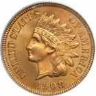 1908-S Indian Head Cent. PCGS MS65