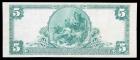 1902, $5 National Bank Note. VF - 2