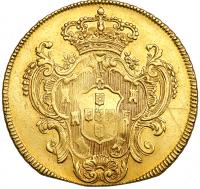 1783-95 John Burger Regulated Gold, US $8.00, Brazil 1778-R 6400R, NGC XF45. - 2