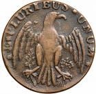 1787 Immunis Columbia with Eagle Reverse Breen-1137 Electrotype Copy VF35 - 2