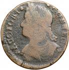 1788 Connecticut Miller 15.1 Double Struck Obverse Brockage G5