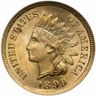 1899 Indian Head Cent. NGC MS65