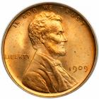 1909 Lincoln Cent. PCGS MS66