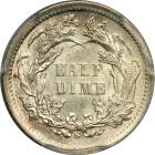 1873-S Liberty Seated Half Dime. PCGS MS63 - 2