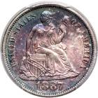 1887 Liberty Seated Dime