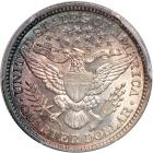 1892 Barber Quarter Dollar. PCGS AU58 - 2