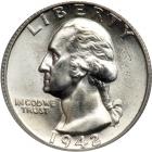 1942-S Washington Quarter Dollar. PCGS MS66