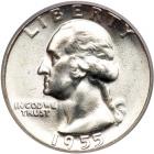 1955 Washington Quarter Dollar. PCGS MS66