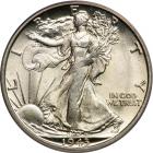 1943-S Liberty Walking Half Dollar. PCGS MS66