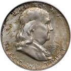 1957-D Franklin Half Dollar. PCGS MS66