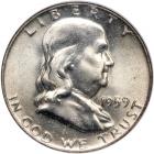 1959-D Franklin Half Dollar. NGC MS65