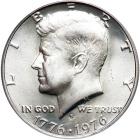 1976-S Kennedy Half Dollar. Silver. PCGS MS68