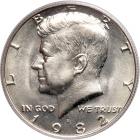 1982-D Kennedy Half Dollar. PCGS MS66