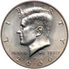 2000-P Kennedy Half Dollar. PCGS MS68