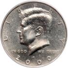 2000-D Kennedy Half Dollar. PCGS MS67