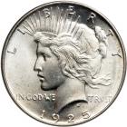 1925 Peace Dollar. PCGS MS66