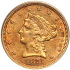 1873-S $2.50 Liberty. PCGS EF45