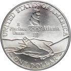 1995-D 100th Olympics, Gymnastics Silver Dollar. PCGS MS70 - 2