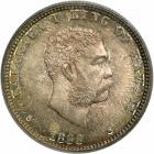 1883 Hawaiian Quarter Dollar. PCGS MS65