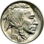 1937-S Buffalo Nickel. PCGS MS66