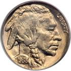 1938-D/D Buffalo Nickel. PCGS MS66