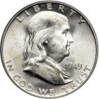 1949-D Franklin Half Dollar. PCGS MS65