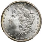 1885-CC Morgan Dollar. NGC MS64