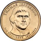 2007-P. Mint Error. Jefferson - Position B. Weak Edge Lettering. First Day of Issue. PCGS MS66