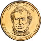 2009-P. Weak Edge Lettering. Zachary Taylor - Position A. PCGS MS64