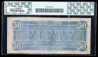 T-66 1864 $50 Confederate States. PCGS Very Fine 35PPQ - 2