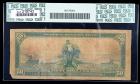 1914, $50 Federal Reserve Note. Red Seal. PCGS Fine 12 Apparent - 2