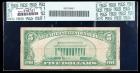 1929, $5 National Bank Note. The First NB, Elberton, GA. Ch. # 9252. PCGS Fine 15 - 2