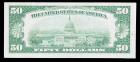 1929, $50 Federal Reserve Bank Note. Very Fine-Extremely Fine - 2