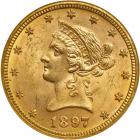 1897 $10 Liberty. NGC MS63