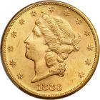 1883-S $20 Liberty. PCGS MS61